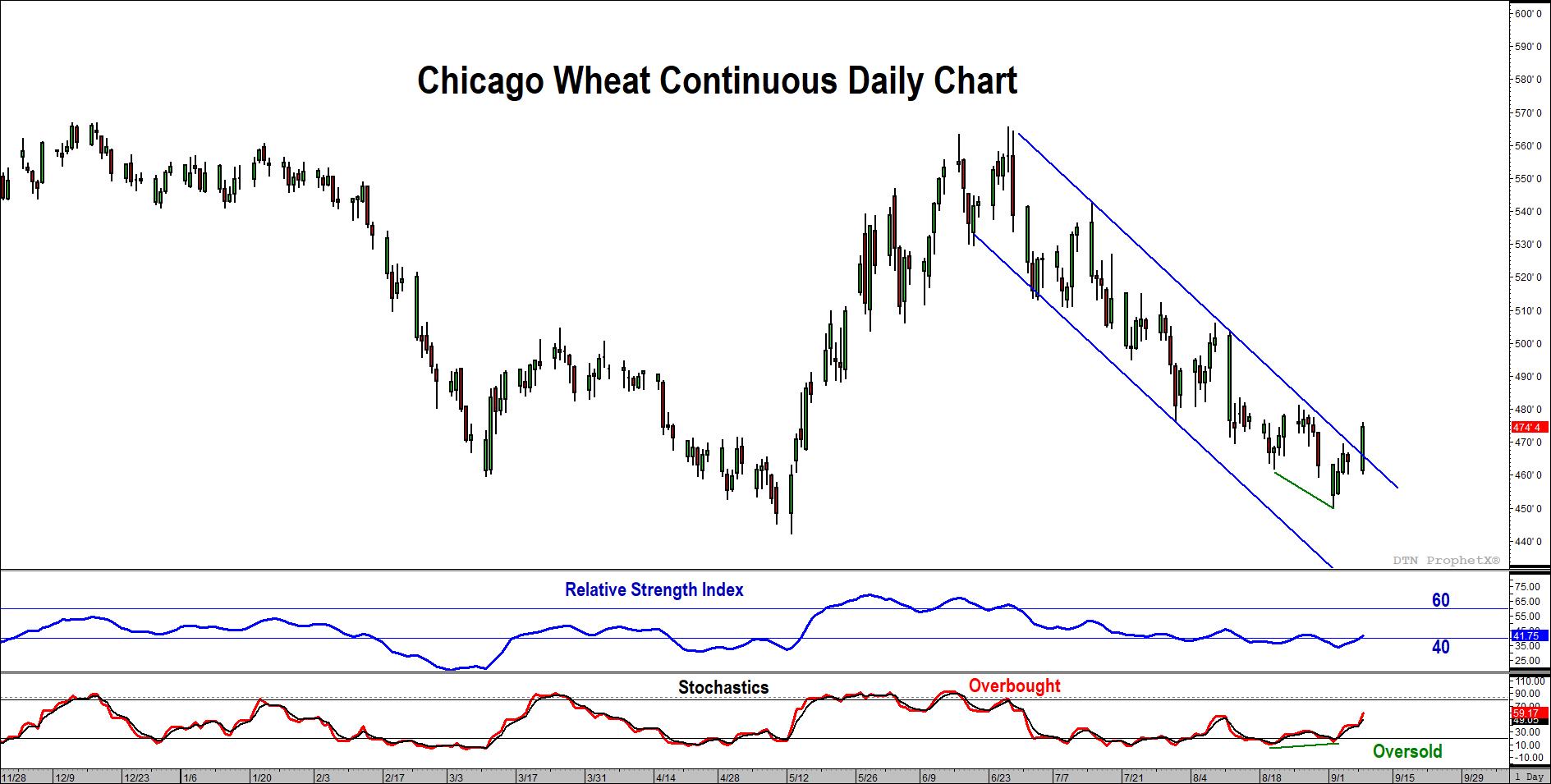 Wheat Technical Outlook